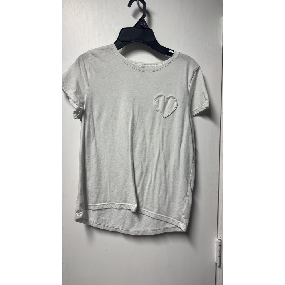 Old Navy | White Softest Heart Pocket Tee | Size XXL (18)